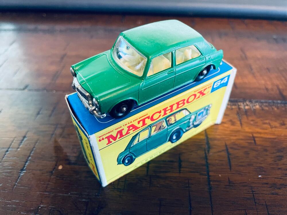 1966 Matchbox Lesney No. 64 MG 1100 w/ Original Box